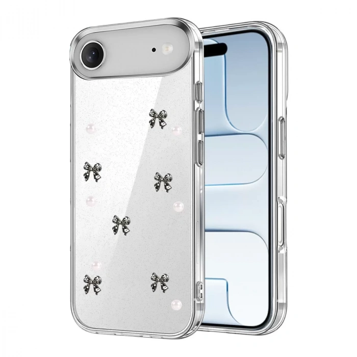 İphone 17 Air Fiyonk Desenli Kapak - Desen 8