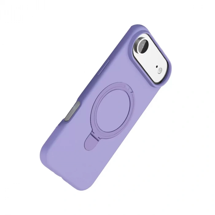 İphone 17 Air Regal Magsafe Standlı Kapak - Lila
