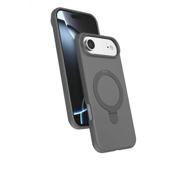 İphone 17 Air Regal Magsafe Standlı Kapak - Titan Gri