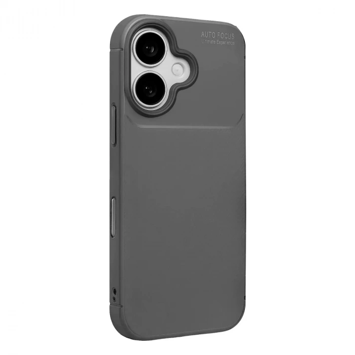 İphone 17 Auto Focus Karbon Kapak - Gri