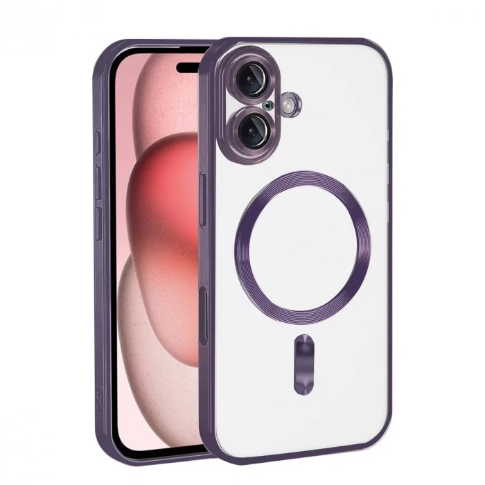 İphone 17 Kross Magneticsafe Kapak - Mor