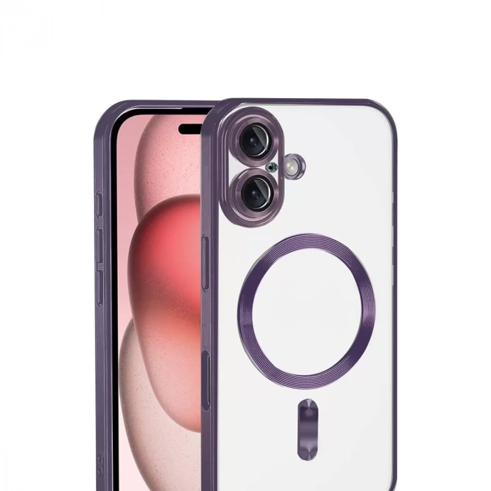 İphone 17 Kross Magneticsafe Kapak - Mor