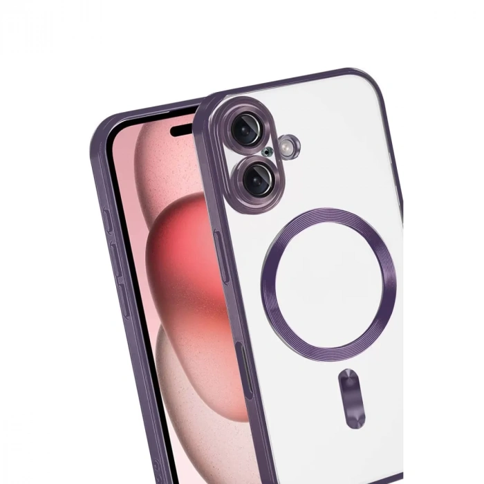 İphone 17 Kross Magneticsafe Kapak - Mor