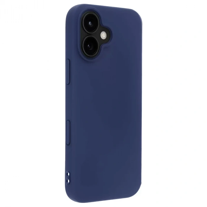 İphone 17 Nano İçi Kadife Silikon - Lacivert