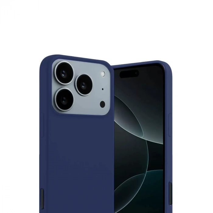 İphone 17 Pro First Silikon - Lacivert