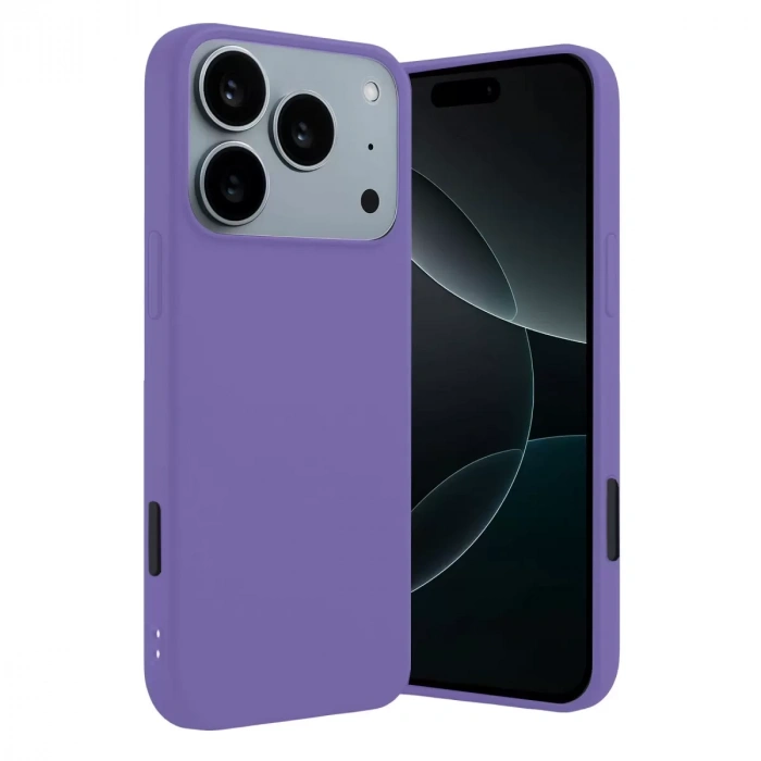 İphone 17 Pro First Silikon - Lila