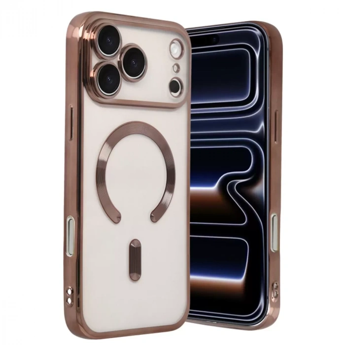 İphone 17 Pro Kross Magneticsafe Kapak - Çöl Titanyum