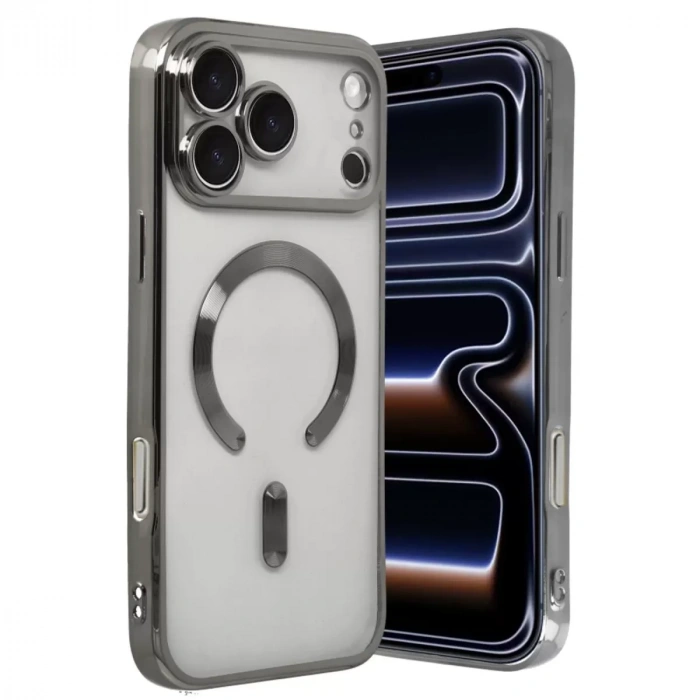 İphone 17 Pro Kross Magneticsafe Kapak - Titan Gri
