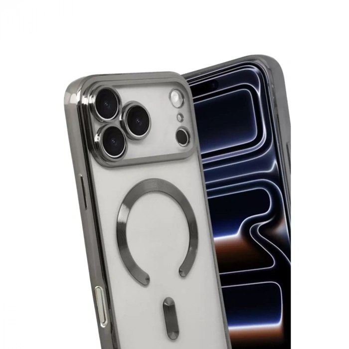 İphone 17 Pro Max Kross Magneticsafe Kapak - Titan Gri