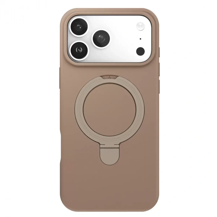 İphone 17 Pro Max Regal Magsafe Standlı Kapak - Çöl Titanyum