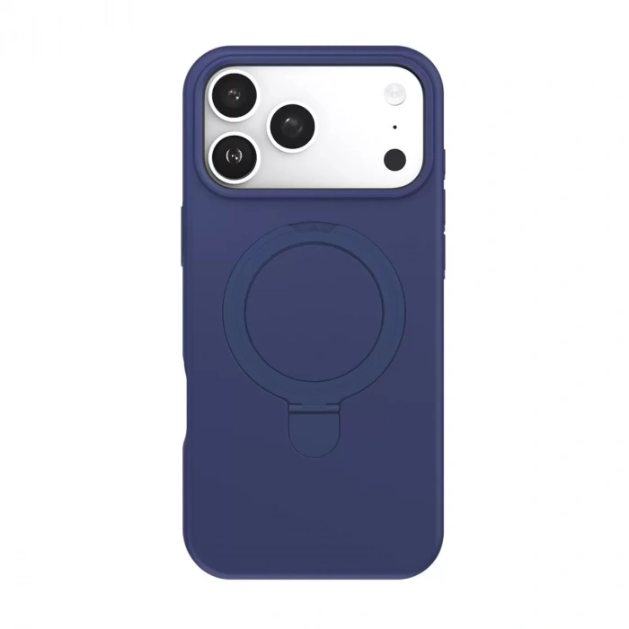 İphone 17 Pro Max Regal Magsafe Standlı Kapak - Lacivert