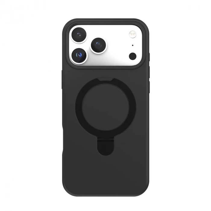 İphone 17 Pro Max Regal Magsafe Standlı Kapak - Siyah
