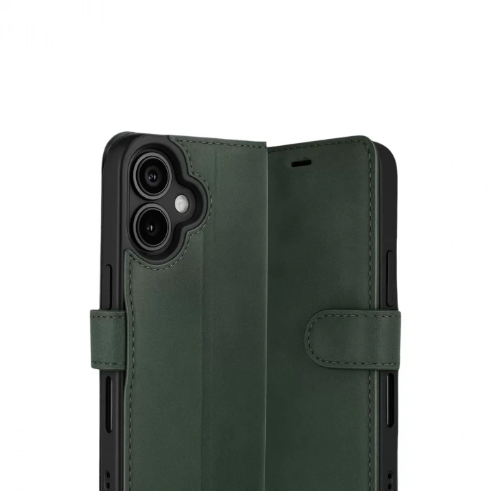 İphone 17 Trend S Plus Kapaklı Kılıf - Yeşil