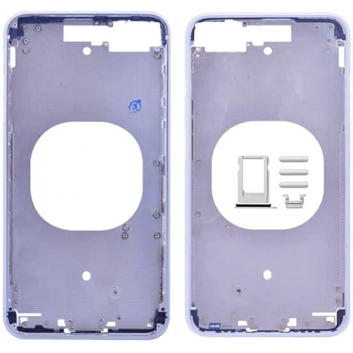 İPhone 8  Plus Orta Kasa Ve Sim Kapağı Tutucu-(5775)