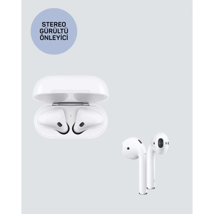 iPhone Pro ve Pro Max Uyumlu TWS Bluetooth Kulaklık Gürültü Engelleyici