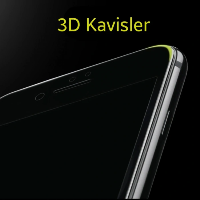 iPhone SE3-SE2 İPhone 8-7 3D Full Privacy Gizlilik Kırılmaz Cam Ekran Koruyucu-(5775)