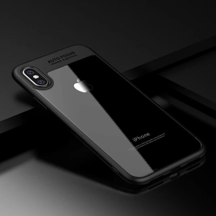 İphone X Xs Ultra Slim Trasparan Premium Kılıf-(5775)