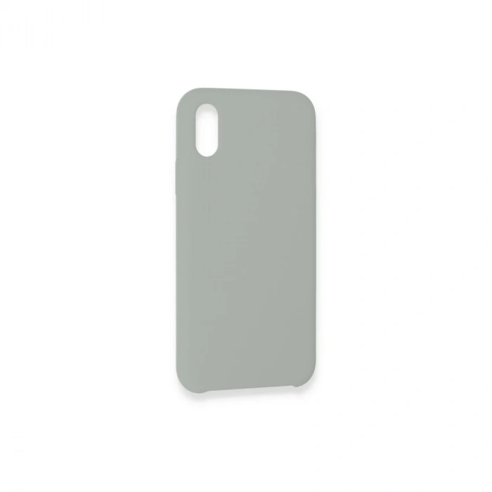 İphone Xs Max Kılıf Lansman Legant Silikon - Açık Gri