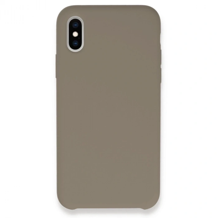 İphone Xs Max Kılıf Lansman Legant Silikon - Bej