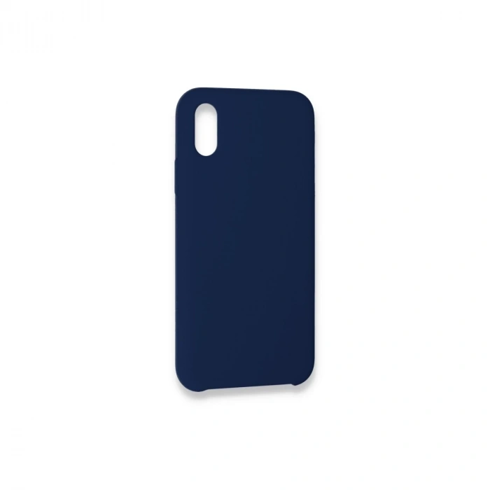 İphone Xs Max Kılıf Lansman Legant Silikon - Lacivert