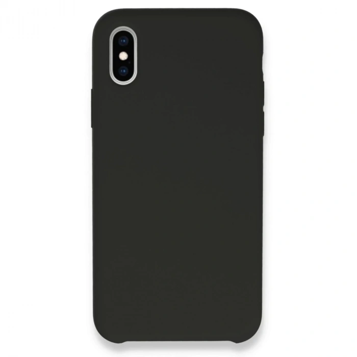 İphone Xs Max Kılıf Lansman Legant Silikon - Siyah