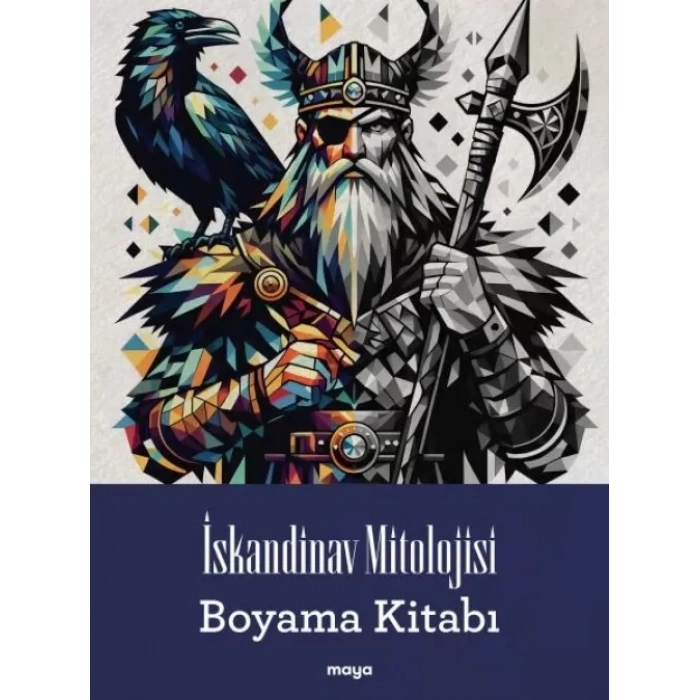 İskandin Mitolojisi Boyama Kitabı