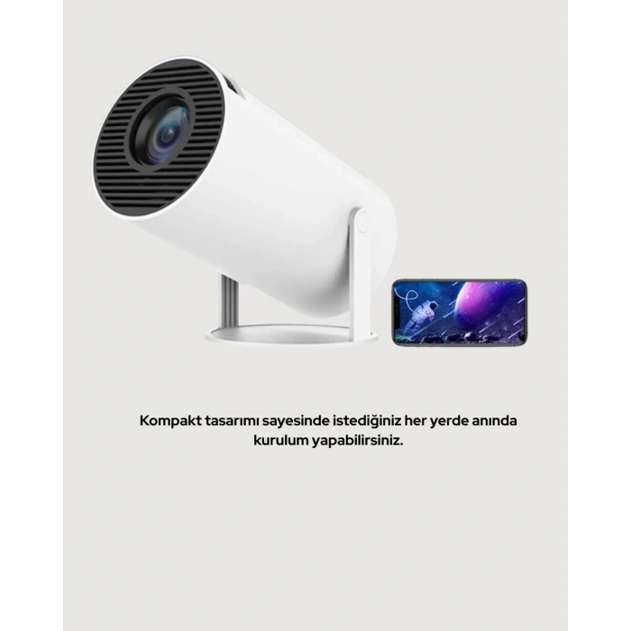 Kablosuz Bağlantılı Ultra Pro Projeksiyon