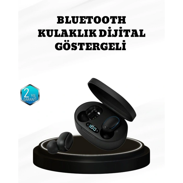 Kablosuz Bluetooth Kulaklık – Gürültü Önleyici Suya Dayanıklı Mikrofonlu Uzun Pil Ömürlü