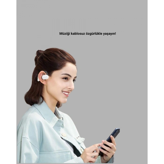 Kablosuz Bluetooth Kulaklık – Otomatik Eşleşme Tek Tuş Kontrol Stereo Ses