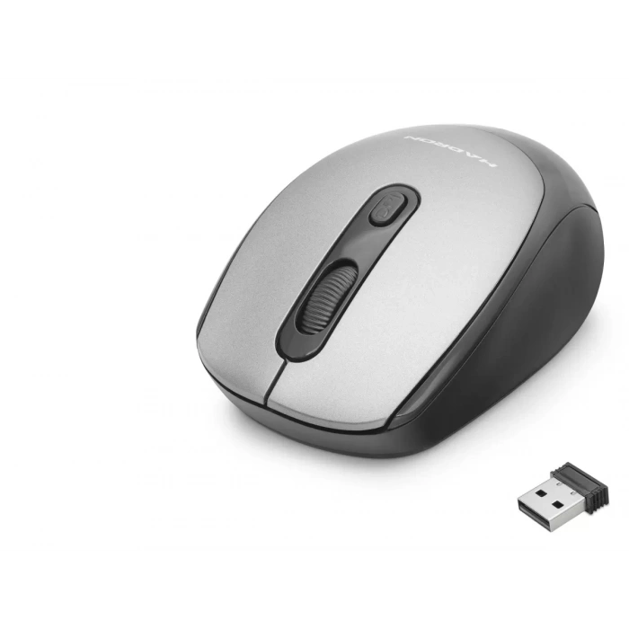 Kablosuz Mouse 800/1600 Dpi - Gri Siyah HDX3406G