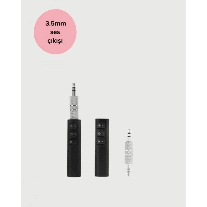 Kablosuz Ses Çözümü – 3.5mm Jaklı Bluetooth Müzik Alıcısı
