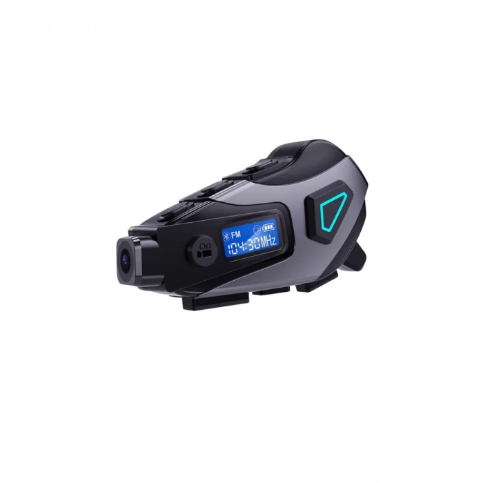 Kask İçi Bluetooth Kulaklık Kamera Özellikli Uzun Pil Ömrü ve Su Geçirmez