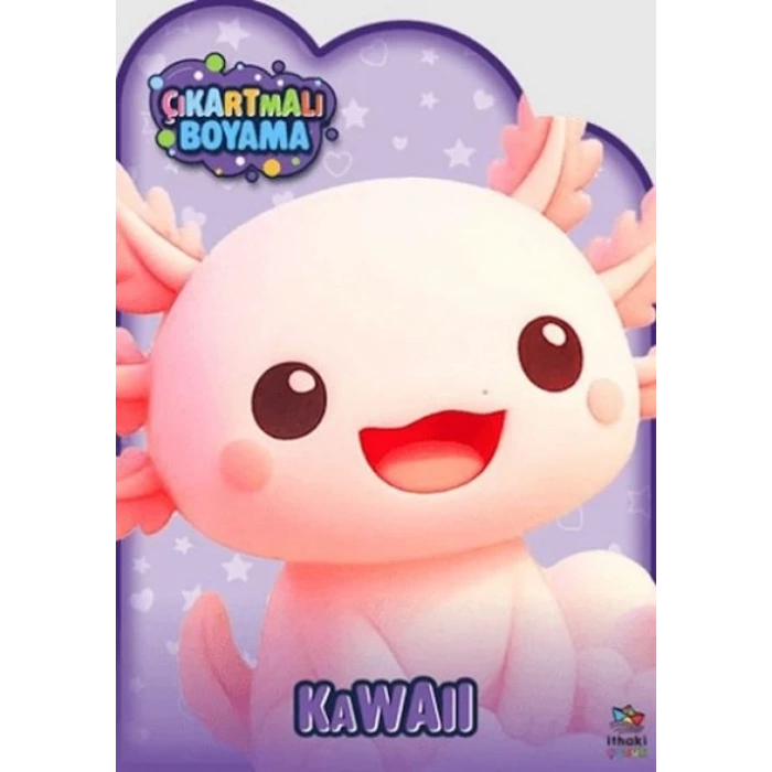 Kawaii Zamanı - Çıkartmalı Boyama Kitabı