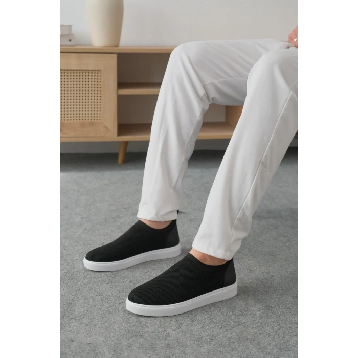 KB-106 Kuback Siyah Triko Günlük Erkek Ayakkabı