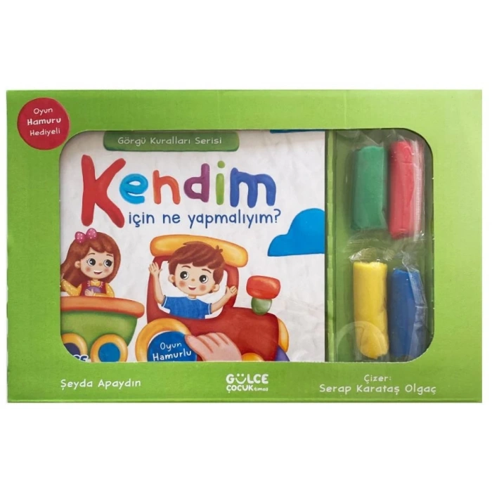 Kendim İçin Ne Yapmalıyım? - Görgü Kuralları Serisi - Oyun Hamurlu  Seti