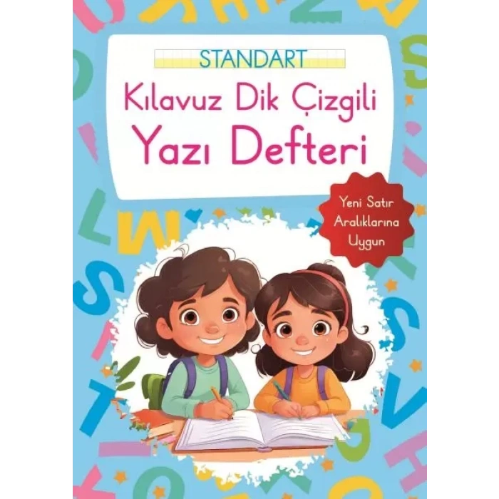 Kıluz Dik Çizgili Yazı Defteri Büyük Boy - Mi