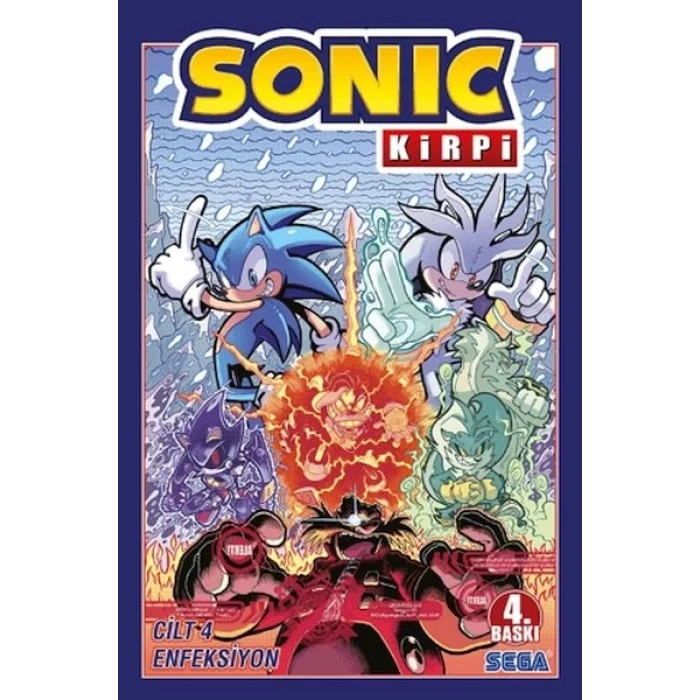Kirpi Sonic Cilt 4: Enfeksiyon