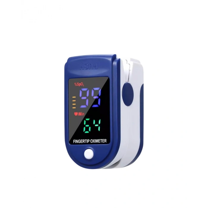 Kolay Kullanımlı Parmak Tipi Pulse Oksimetre Ev Tipi Kullanım