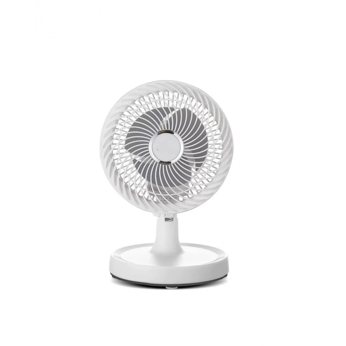 Kompakt Mini Fan Otomatik Salınımlı Sessiz Masaüstü Vantilatör
