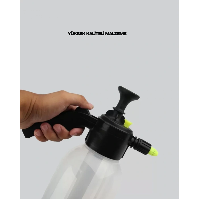 Köpük Püskürtücü 2 Litre Dayanıklı Manuel Basınçlı Yıkama Şişesi