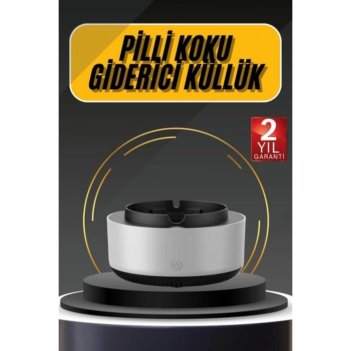 Kül Tablası Hava Temizleyici Araç Akıllı Küllük Duman Temizleyici