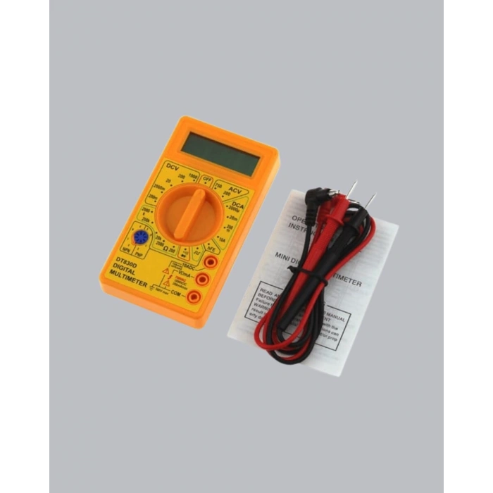 LCD Ekranlı Dijital Ölçü Aleti Ev ve Atölye Kullanımı
