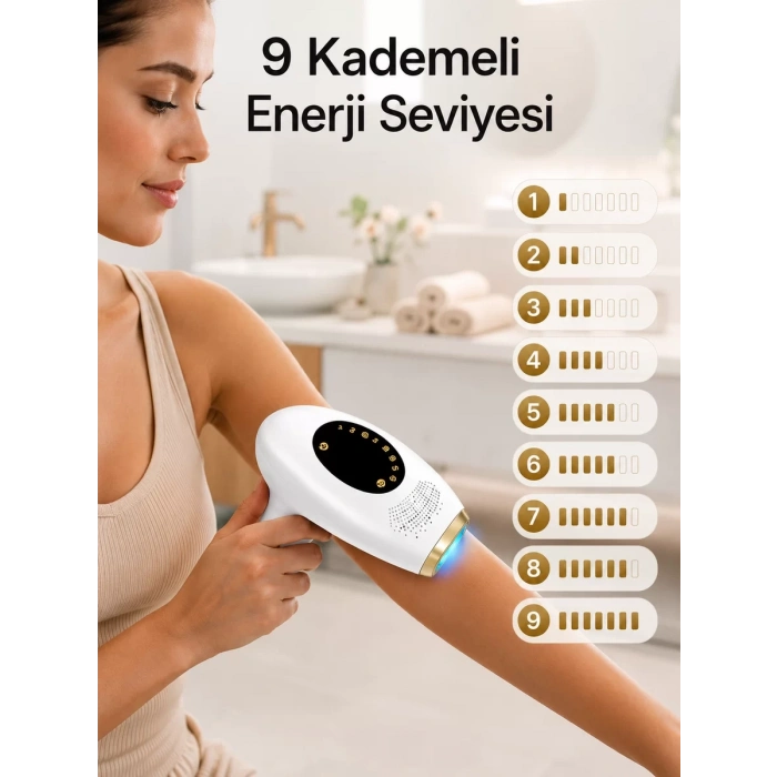 LCD Ekranlı Profesyonel IPL Epilasyon Cihazı