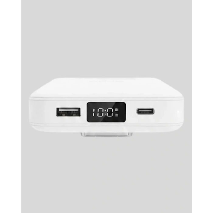 LCD Göstergeli Manyetik Powerbank Type C USB Girişli Yeni Nesil
