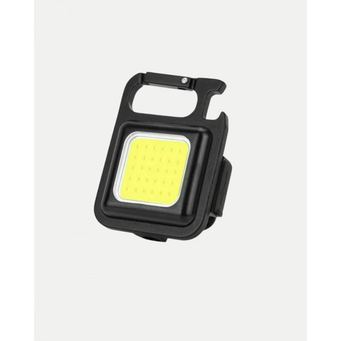 LED Mini Anahtarlık Fener – 1000 Lümen Güçlü Işık ve USB Type-C Şarjlı