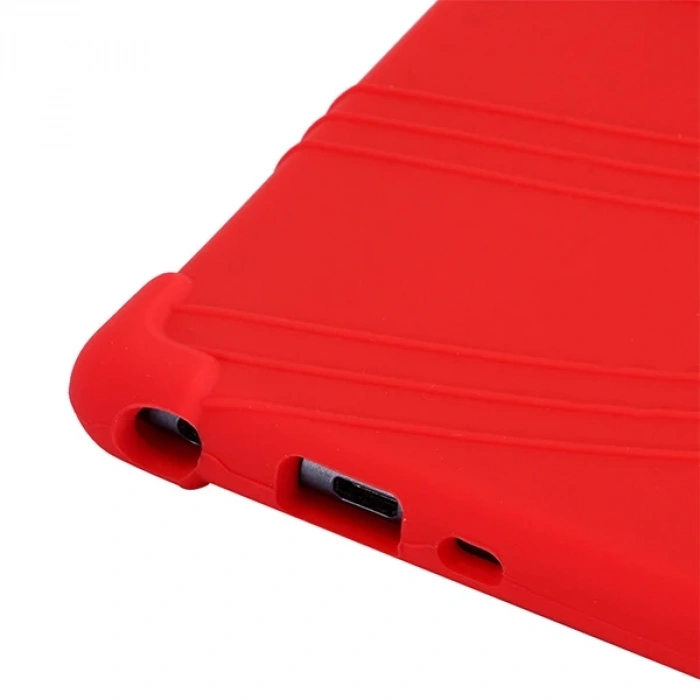 Lenovo Tab E10 TB-X104F Tab 4 10.1 Inch Tablet Standlı Silikon Kılıf-(5775)