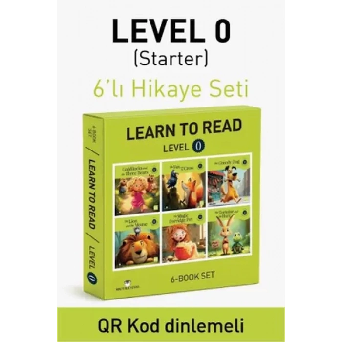 Level 0 Starter İngilizce Hikaye Seti (6 )