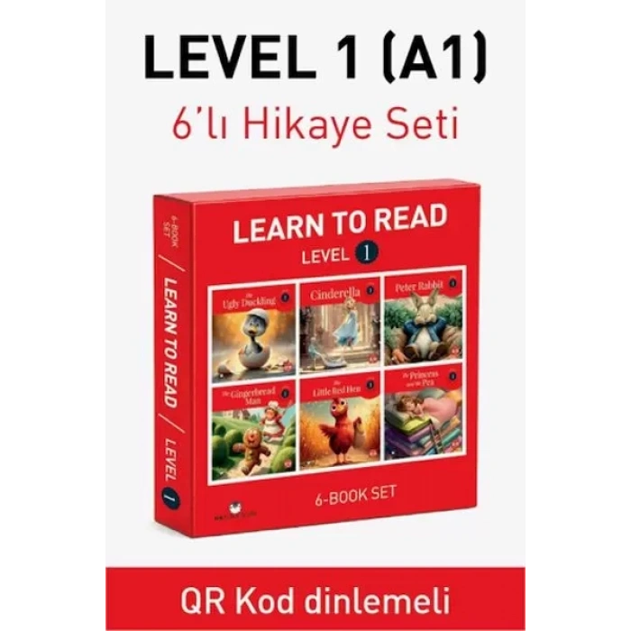Level 1 İngilizce Hikaye Seti (6 )
