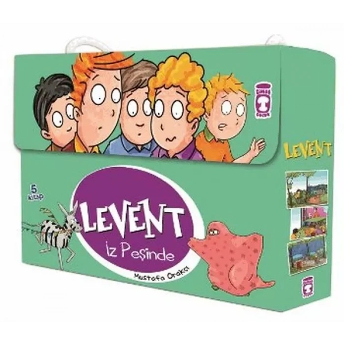 Levent İz Peşinde - 01 Set (5  Takım)
