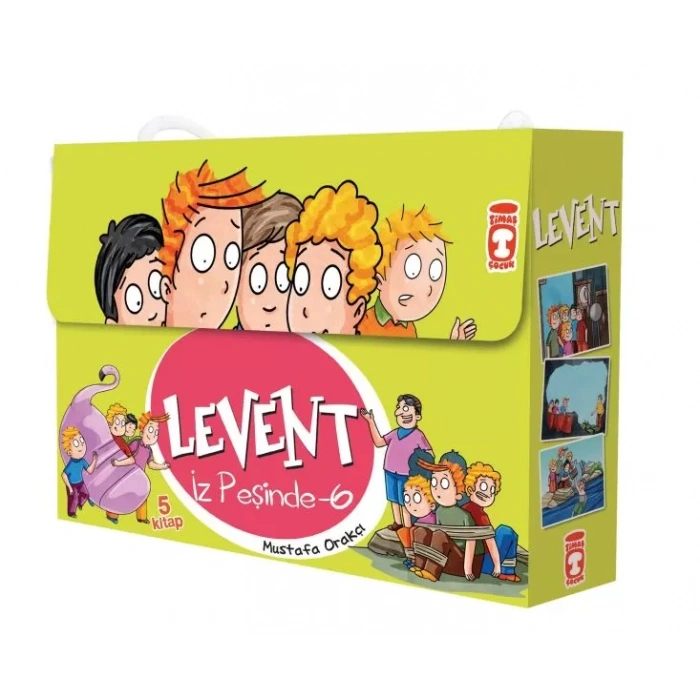 Levent İz Peşinde - 06 Set (5  Takım)